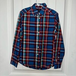 Ralph Lauren boys plaid cotton poplin.